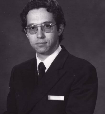 Katherine Bertsch husband John Compagno during the time of his service.